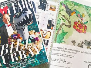 Quentin Blake Christmas Cards Ad