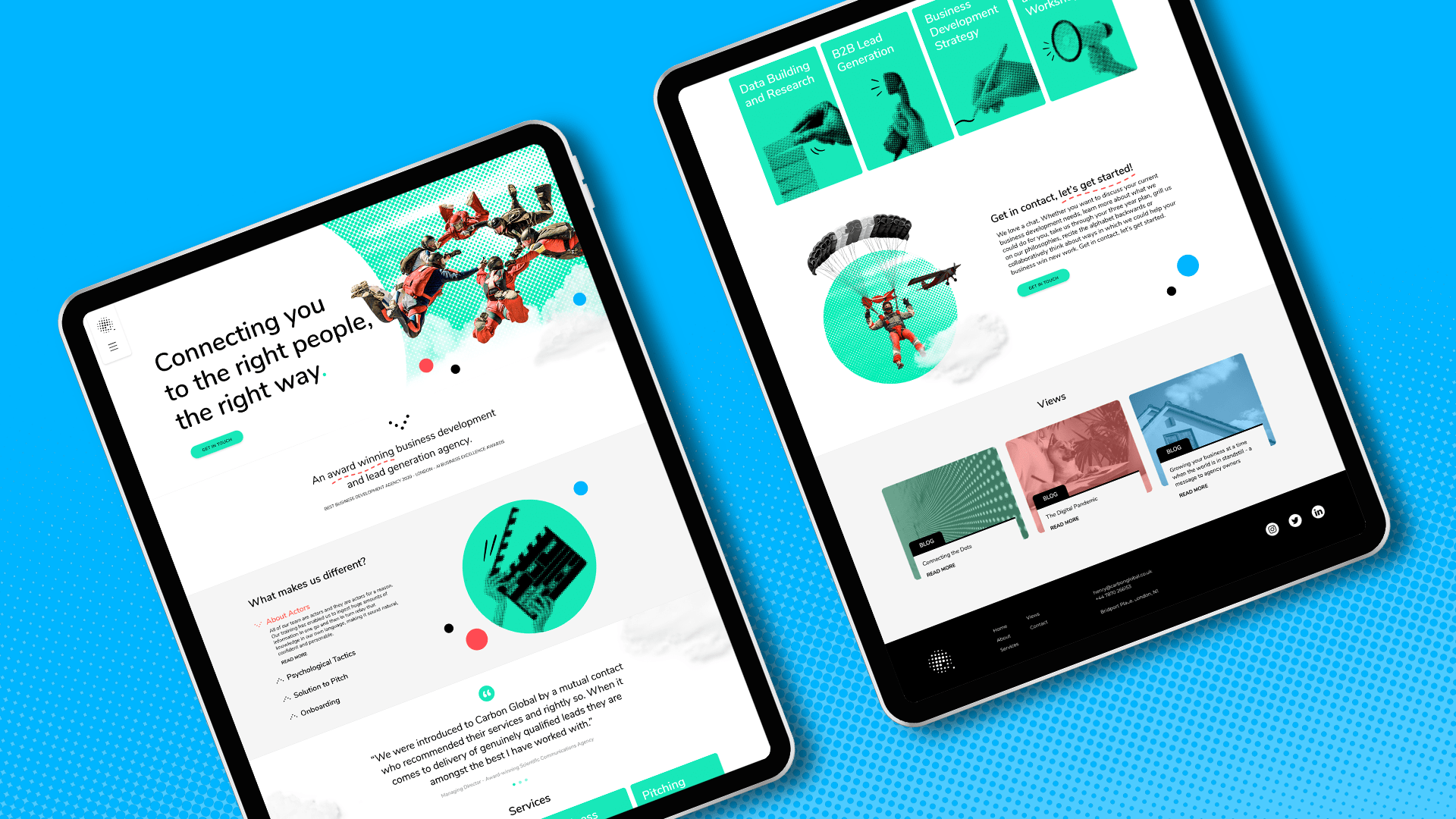CARBON GLOBAL WEBSITE
